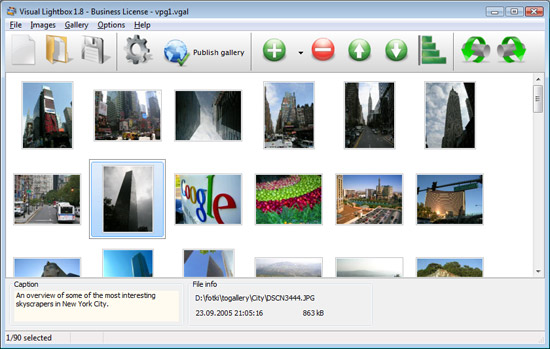 Simple Ajax Image Gallery ScreenShot