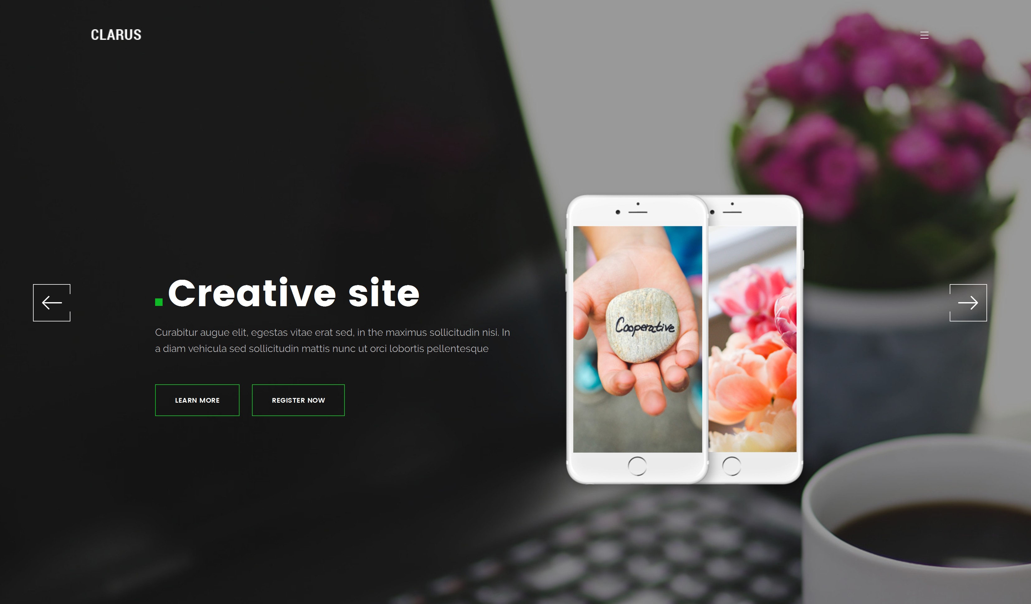 Free Bootstrap Minimal Theme