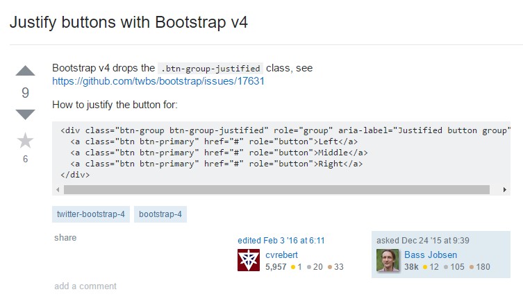  Establish buttons  utilizing Bootstrap v4