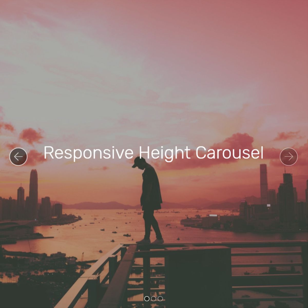 CSS Bootstrap Picture Carousel