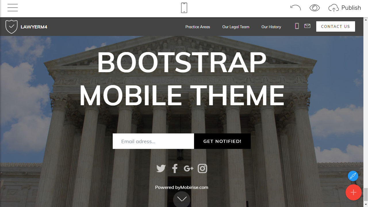 HTML5 Website Theme