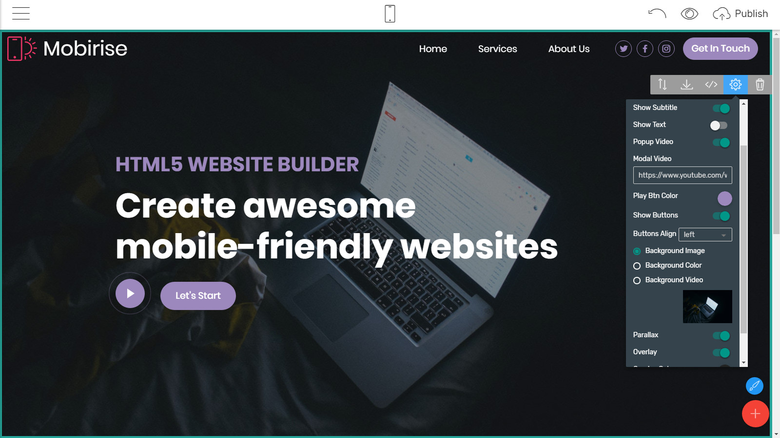 html5 website themes