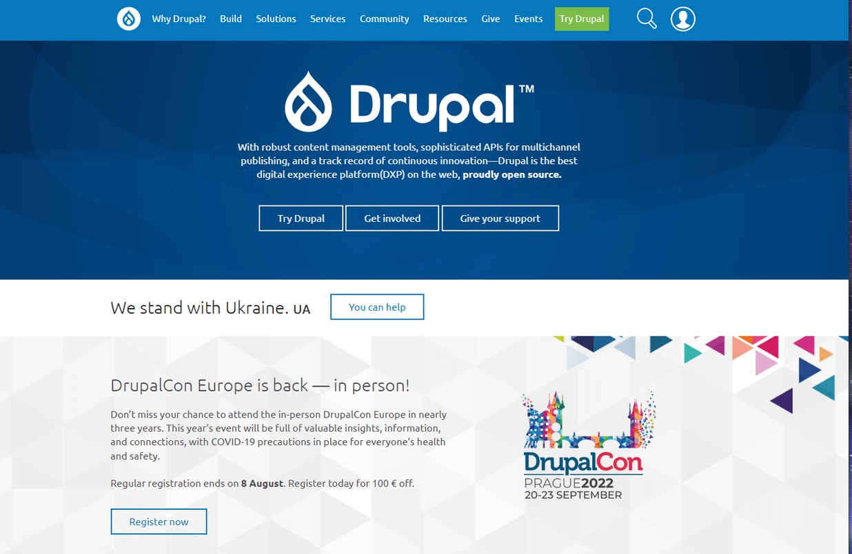 Drupal Wordpress Alternative